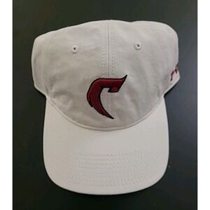 Cavaliers White Red College Under Armour Hat Ladies OSFM